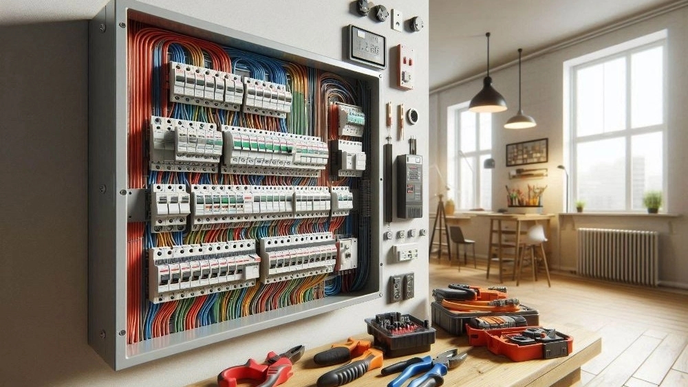 Making Raouf Compressor Power Panel